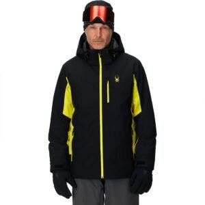 Spyder Vertex Jas Zwart L Man