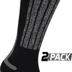 Starling Skikousen - 2-Pack - Whistler - Zwart/Grijs - 31/34