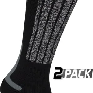 Starling Skikousen - 2-Pack - Whistler - Zwart/Grijs - 31/34
