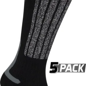 Starling Skikousen - 5-pack - Whistler - Zwart/Grijs - 39/42