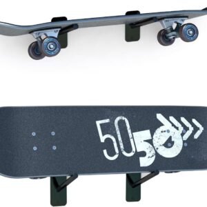 Stevige Wandhouder voor Skateboard, Longboard, Snowboard of Ski's - Universele Display Plank