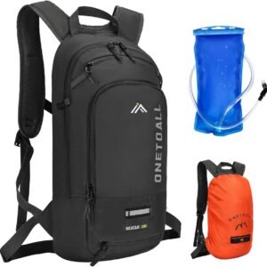 Stevige en Ademende Fietsrugzak 10L voor Mountainbiken, Wandelen en Reizen