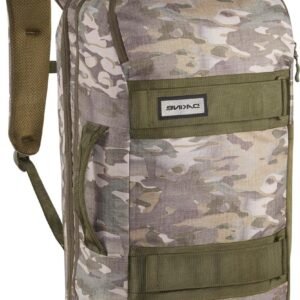 Street Pack Rugzak - Reisrugzak Skateboard - Board Transport - Handbagage Afmetingen - 32 Liter - Vintage Camo