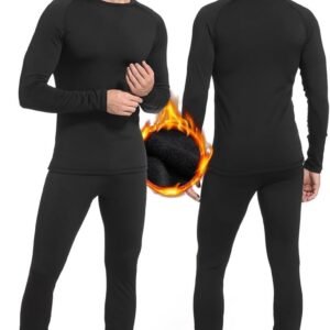 Stunq® Warme en Ademende Thermische Onderkleding voor Mannen, Perfect voor Diverse Wintersporten