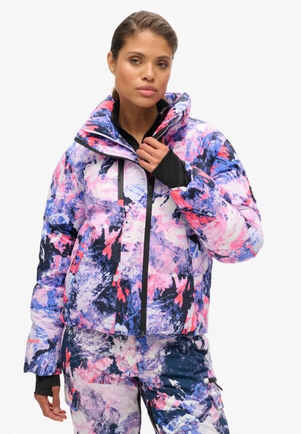 Superdry Boxy Jas Paars L Vrouw