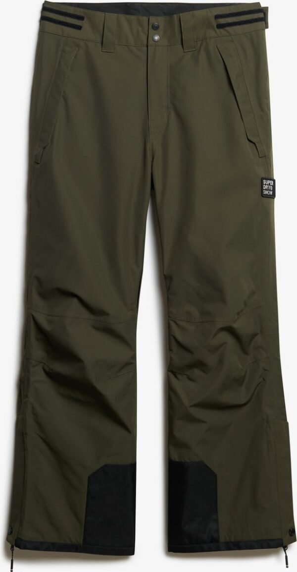 Superdry FREESTYLE CORE SKI TROUSER Heren Wintersportbroek - Army Khaki - Maat 2XL