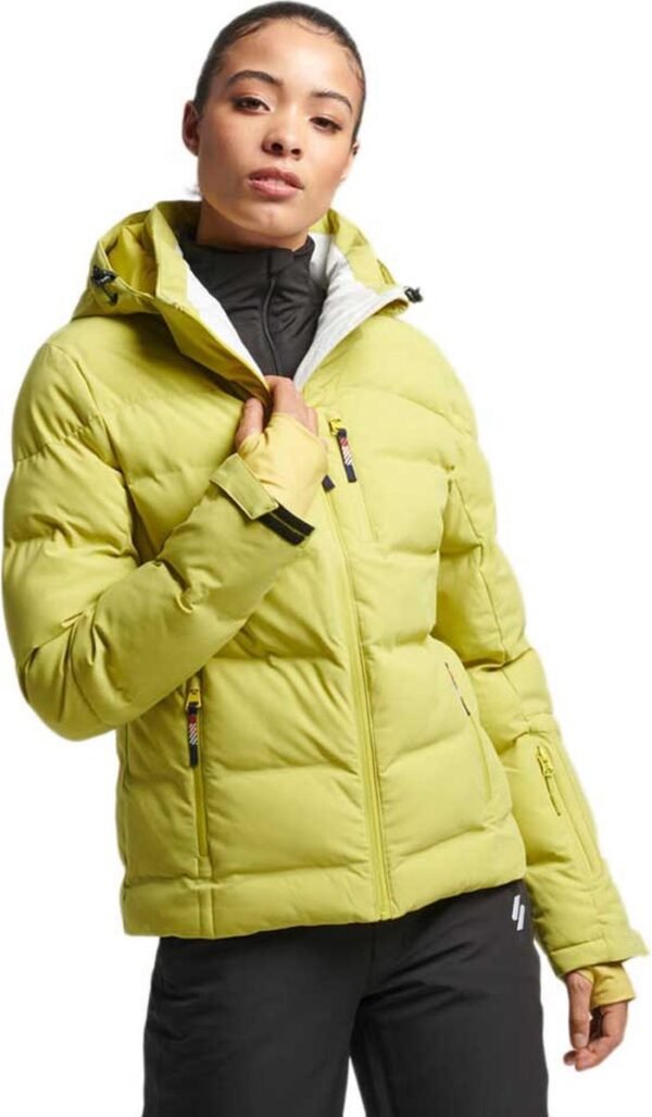 Superdry Motion Pro Puffer Jas Groen S Vrouw