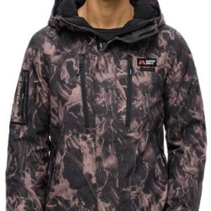 Superdry Ms110190a Softshelljack Zwart S Man