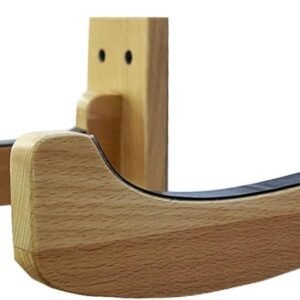 Surfplank wandhanger - Ski snowboard rek - Sportuitrusting opbergen - Vormvast houten ontwerp - 18 x 10 x 6 cm