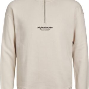 Sweater voor Heren met Kwartrits - Comfortabele Pullover