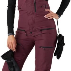 Swedemount Freeride Skibroek met bretels voor dames - Maat 40