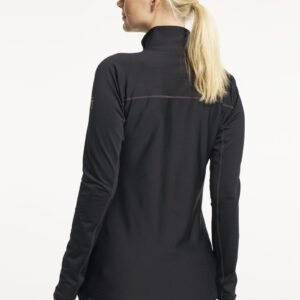 TENSON - tx lite base half zip women - Skipully met rits dames - Zwart