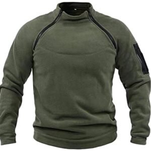 Tactische fleece pullover voor heren - Winddichte en comfortabele trui voor outdoor activiteiten