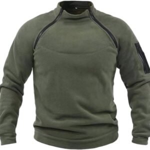 Tactische fleece pullover voor heren - Winddichte en comfortabele trui voor outdoor activiteiten