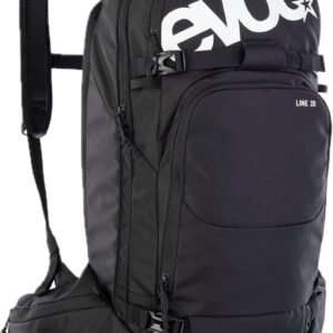 Technische Rugzak - Sportrugzak Toerrugzak - Bergsport Wintersport - Geïntegreerd lawinevak - 28x55x17 cm - Zwart