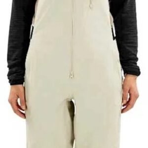 The Mountain Studio 3l Hybrid Shell Bib Broek Beige S Vrouw