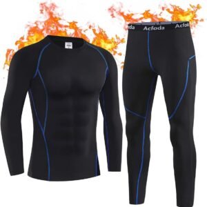 Thermo Ondergoed Set Heren - Warm Ski- & Thermokleding voor Winteractiviteiten