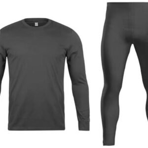 Thermo-ondergoedset voor heren met lange mouwen en lange onderbroek voor ultieme warmte