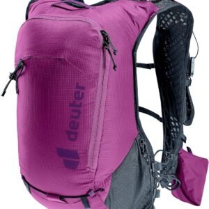 Trailrunning Rugzak - Compacte Sporttas - Snelle Bergtochten - Stokhouder Voorkant - 7 Liter Capaciteit - Lotus Paars