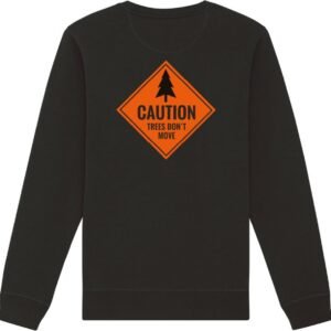 Trees don't move BACK wintersport sweater zwart L - soBAD. | Foute apres ski outfit | kleding | verkleedkleren | wintersporttruien | wintersport dames en heren | Snowboarding