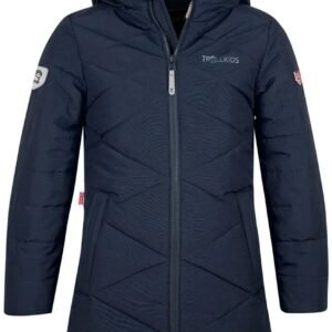 Trollkids Bergen Coat Jas Blauw 128 cm Meisjes