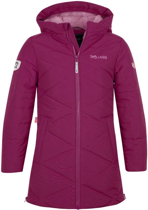 Trollkids Bergen Coat Jas Paars 164 cm Jongen