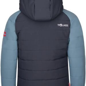 Trollkids Hafjell Pro Jas Blauw,Grijs 110 cm Jongens,Meisjes