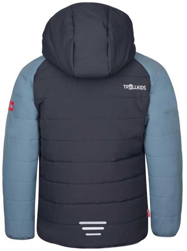 Trollkids Hafjell Pro Jas Blauw,Grijs 110 cm Jongens,Meisjes