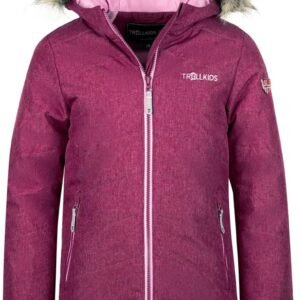 Trollkids Lifjell Jas Paars 104 cm Meisjes
