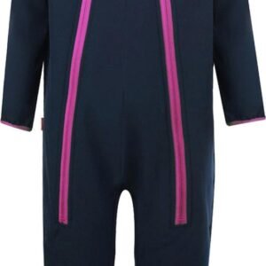 Trollkids Nordkapp Skipak - Maat 86 - Unisex - navy/ roze