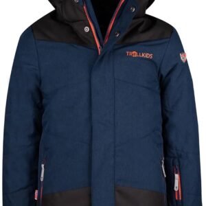 Trollkids Norefjell Jas Blauw 116 cm Jongens,Meisjes