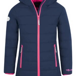 Trollkids Stavanger Coat Jas Blauw 116 cm Meisjes
