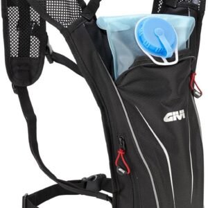 Uitbreidbare motorrugzak met waterzak