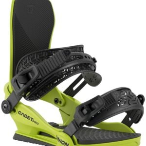 Union Binding Cadet Pro Junior Snowboardbindingen Groen M Jongens,Meisjes