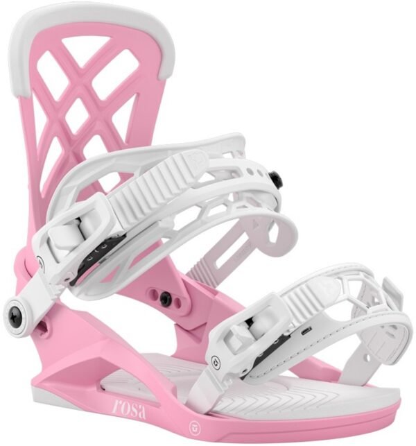 Union Binding Rosa Snowboardbindingen Voor Vrouwen Roze S