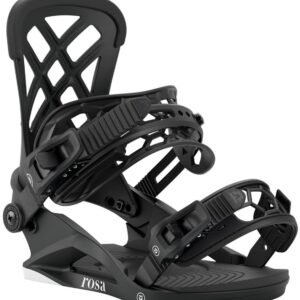 Union Binding Rosa Snowboardbindingen Voor Vrouwen Zwart M Vrouw
