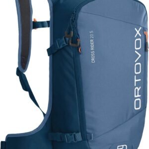 Unisex 22L Cross Rider rugzak met ski- en schaatscompartimenten