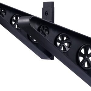 Universele Wandhouder voor Ski's, Snowboards, Longboards en Skateboards - Transparante Opbergsysteem