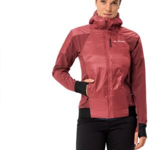 Vaude Larice Wool Jas Rood 36 Vrouw