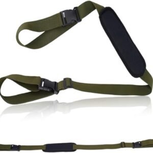 Verstelbare Draagriem voor Supboard en Skateboard - Antislip Schouderbanden - 2 Stuks - Legergroen