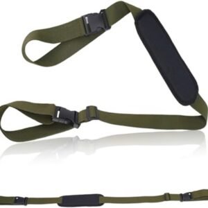 Verstelbare Draagriem voor Supboard en Skateboard - Antislip Schouderbanden - 2 Stuks - Legergroen