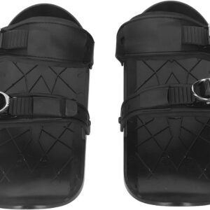 Verstelbare Mini Ski Schoenen voor Winter Sporten, Ski Boots voor Buiten, Unisex, EU 35, Zwart, Perfect voor Skiën en Snowboarden