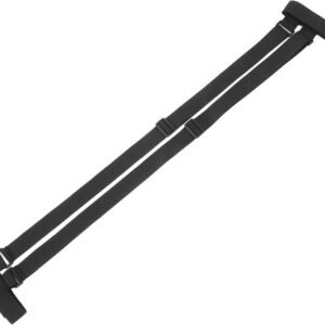 Verstelbare Schouderriem - Draagband Sportuitrusting - Wintersport Transport - Dubbel Schouderontwerp - 79 cm - Zwart
