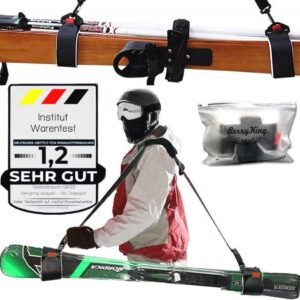 Verstelbare Ski Schouderriem en Rugzak - Duurzaam en Lichtgewicht Accessoire voor Wintersport