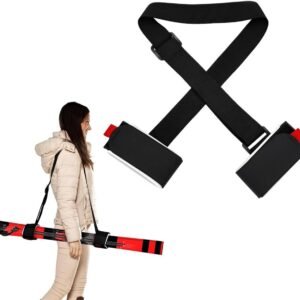 Verstelbare Skiriem en Handgreepband voor Eenvoudig en Veilig Skitransport