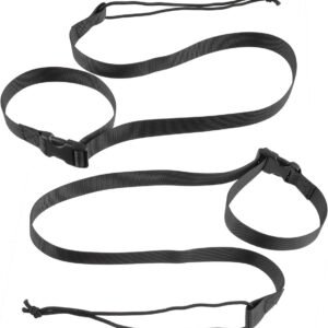Verstelbare Snowboard Straps Set van 2 - Duurzame Nylon Bindingen, Geschikt voor Kinderen en Volwassenen, Snelle Bevestiging voor Snowboard Boots