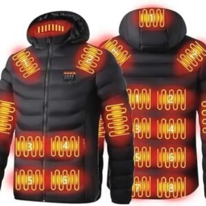 Verwarmde Jas met 19 Zones voor Heren en Dames - Elektrisch USB Verwarmd met 3 Temperatuurinstellingen - Winteroutdoorkleding voor Vissen, Jagen en Skiën