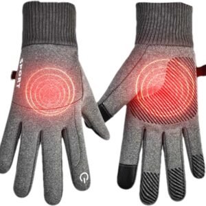 Verwarmde winterhandschoenen | Verwarmde skihandschoenen | USB-handwarmers, verwarmde touchscreen-handschoenen, unisex warme sporthandschoenen