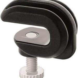 Vijlbegleider Klem - File Clamp - Ski Onderhoud - Stabiele Positie - One Size - Zwart