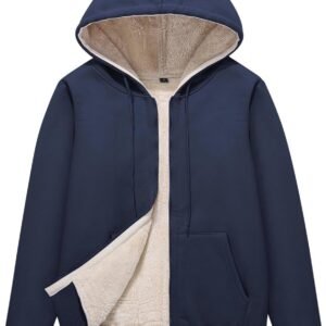 Vrouwen Winter Hoodies Fleece Sherpa Gevoerd Sweatshirts Jas